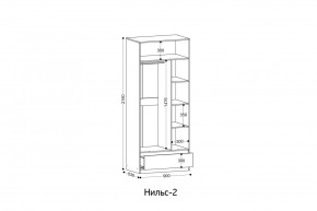 НИЛЬС - 2 Шкаф в Менделеевске - mendeleevsk.mebel24.online | фото 2