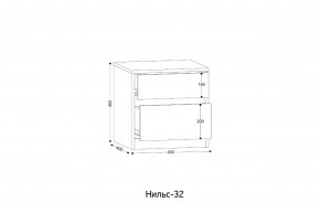 НИЛЬС - 32 Тумба в Менделеевске - mendeleevsk.mebel24.online | фото 2