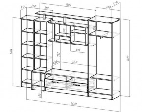 ОСКАР Гостиная (ЯШТ/ЯШС) в Менделеевске - mendeleevsk.mebel24.online | фото 2