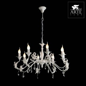 Подвесная люстра Arte Lamp Angelina A5349LM-8WH в Менделеевске - mendeleevsk.mebel24.online | фото 2