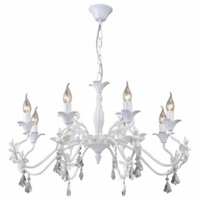 Подвесная люстра Arte Lamp Angelina A5349LM-8WH в Менделеевске - mendeleevsk.mebel24.online | фото 3