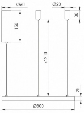 Подвесной светильник Arlight CONGO 046248 в Менделеевске - mendeleevsk.mebel24.online | фото 4