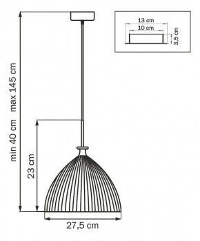 Подвесной светильник Lightstar Agola 810030 в Менделеевске - mendeleevsk.mebel24.online | фото 2