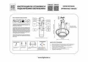 Подвесной светильник Lightstar Rotonda 736422 в Менделеевске - mendeleevsk.mebel24.online | фото 3