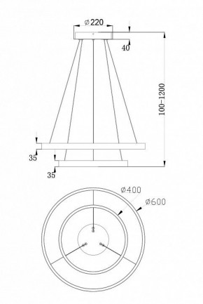 Подвесной светильник Maytoni Rim MOD058PL-L55W4K в Менделеевске - mendeleevsk.mebel24.online | фото 7