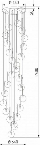 Подвесной светильник TK Lighting Aurora 10258 Aurora в Менделеевске - mendeleevsk.mebel24.online | фото 3