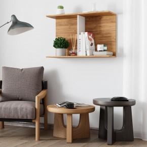 Полка Ион-3 (крафт/белый) в Менделеевске - mendeleevsk.mebel24.online | фото 3
