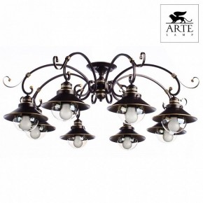 Потолочная люстра Arte Lamp Grazioso A4577PL-8CK в Менделеевске - mendeleevsk.mebel24.online | фото 2
