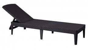 Шезлонг Джайпур (Jaipur Sun lounger) графит в Менделеевске - mendeleevsk.mebel24.online | фото