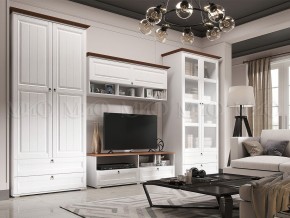 ВАЛЕНСИЯ Шкаф 2-х створчатый со стеклом в Менделеевске - mendeleevsk.mebel24.online | фото 3
