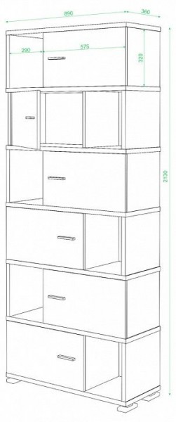 Шкаф комбинированный Домино СБ-30/6 в Менделеевске - mendeleevsk.mebel24.online | фото 2