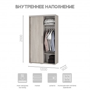 Шкаф-купе ШКК-11 (ясень белый) в Менделеевске - mendeleevsk.mebel24.online | фото 6