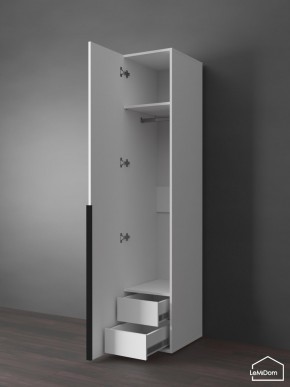 Шкаф Linnea MHR-1-3 2050х400х510 (Белый-М 11.1.1) в Менделеевске - mendeleevsk.mebel24.online | фото 7