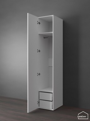 Шкаф Linnea MHR-1PO-3 2050х400х510 (Белый-М 11.1.2) в Менделеевске - mendeleevsk.mebel24.online | фото 4