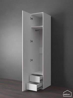 Шкаф Linnea MHR-1PO-3 2050х400х510 (Белый-М 11.1.2) в Менделеевске - mendeleevsk.mebel24.online | фото 5