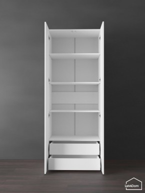Шкаф Linnea MHR-2PO-4 2050х800х510 (Белый-М 11.1.2) в Менделеевске - mendeleevsk.mebel24.online | фото 6