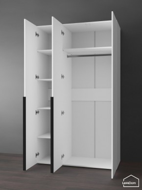 Шкаф Linnea MHR-3-1 2050х1200х510 (Белый-М 11.1.2) в Менделеевске - mendeleevsk.mebel24.online | фото 5