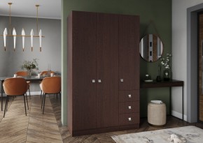 Шкаф Лофт 3-х створчатый в Менделеевске - mendeleevsk.mebel24.online | фото 4