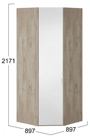 Шкаф платяной Эмбер СМ-348.07.007 L в Менделеевске - mendeleevsk.mebel24.online | фото 3