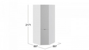 Шкаф платяной Глосс СМ-319.07.312 в Менделеевске - mendeleevsk.mebel24.online | фото 3