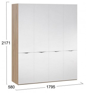 Шкаф платяной Глосс СМ-319.07.443 в Менделеевске - mendeleevsk.mebel24.online | фото 4