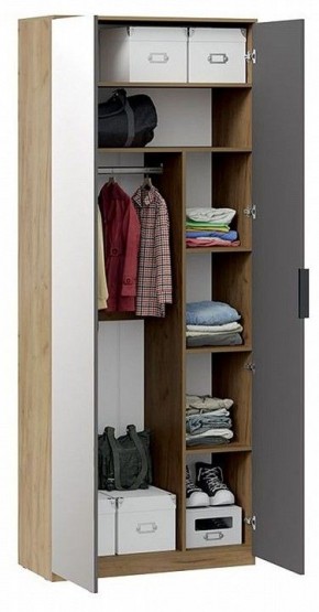 Шкаф платяной Хилтон Исп. 2.1 в Менделеевске - mendeleevsk.mebel24.online | фото 4