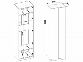 Шкаф платяной ШО-4 в Менделеевске - mendeleevsk.mebel24.online | фото 8