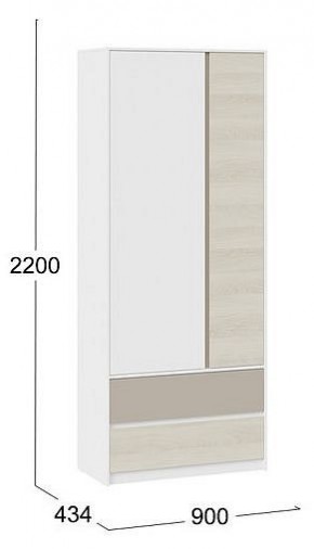 Шкаф платяной Сканди в Менделеевске - mendeleevsk.mebel24.online | фото 5