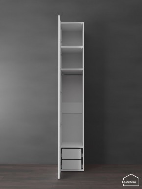 Шкаф с антресолью Linnea MHR-1POA-3 2450х400х510 (Белый-М 11.1.2) в Менделеевске - mendeleevsk.mebel24.online | фото 5
