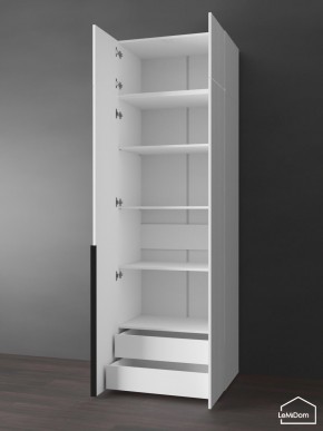 Шкаф с антресолью Linnea MHR-2A-4 2450х800х510 (Белый-М 11.1.2) в Менделеевске - mendeleevsk.mebel24.online | фото 5