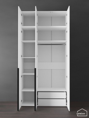 Шкаф с антресолью Linnea MHR-3A-2 2450х1200х510 (Белый-М 11.1.2) в Менделеевске - mendeleevsk.mebel24.online | фото 6