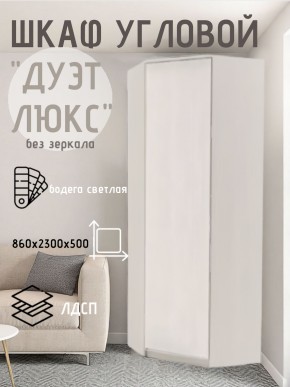 Шкаф угловой Дуэт Люкс без зеркала в Менделеевске - mendeleevsk.mebel24.online | фото