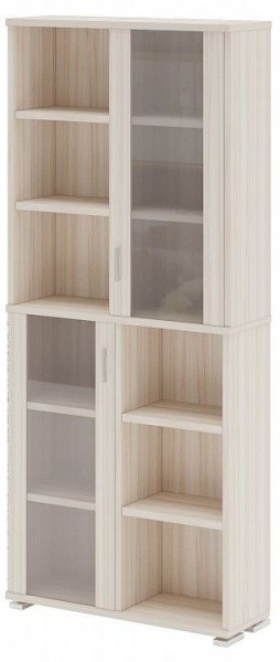 Шкаф-витрина Домино ПУ-30-2-ФС в Менделеевске - mendeleevsk.mebel24.online | фото 2