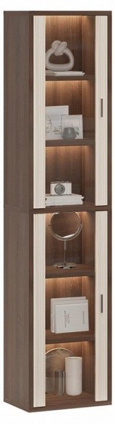 Шкаф-витрина Домино СУ(ш1в2)+2ФС в Менделеевске - mendeleevsk.mebel24.online | фото 2