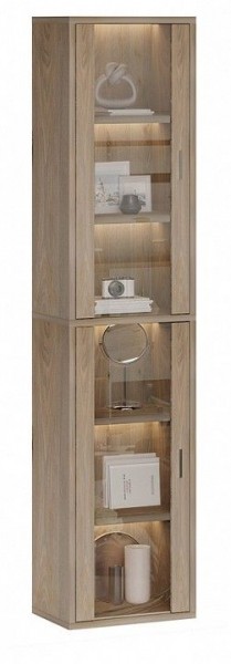 Шкаф-витрина Домино СУ(ш1в2)+2ФС в Менделеевске - mendeleevsk.mebel24.online | фото 2