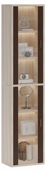 Шкаф-витрина Домино СУ(ш1в2)+2ФС в Менделеевске - mendeleevsk.mebel24.online | фото 2