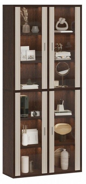 Шкаф-витрина Домино СУ(ш2в2)+4ФС в Менделеевске - mendeleevsk.mebel24.online | фото 2