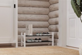Скамья 85х37 Кантри для обуви белая в Менделеевске - mendeleevsk.mebel24.online | фото 4