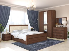Спальня Ливорно орех в Менделеевске - mendeleevsk.mebel24.online | фото