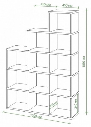 Стеллаж Бартоло СЛД 5 в Менделеевске - mendeleevsk.mebel24.online | фото 3