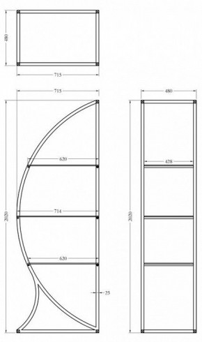 Стеллаж KFG087 в Менделеевске - mendeleevsk.mebel24.online | фото 6
