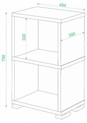 Стеллаж-колонка Домино СБ-15/2 в Менделеевске - mendeleevsk.mebel24.online | фото 2