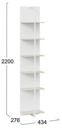 Стеллаж Сканди в Менделеевске - mendeleevsk.mebel24.online | фото 2