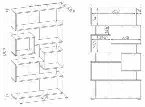 Стеллаж СТ-2 в Менделеевске - mendeleevsk.mebel24.online | фото 2