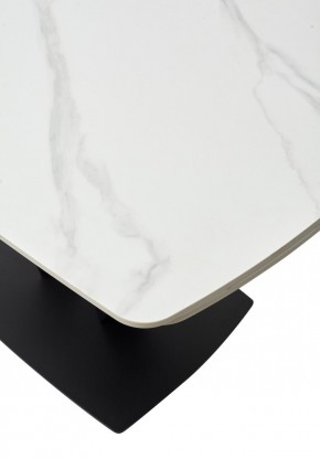 Стол ALATRI 120 MATT WHITE MARBLE SOLID CERAMIC / BLACK, ®DISAUR в Менделеевске - mendeleevsk.mebel24.online | фото 11