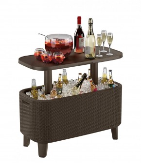 Стол Беви Бар (Bevy Bar Large Cool Bar), коричневый в Менделеевске - mendeleevsk.mebel24.online | фото 3