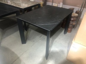 Стол CORNER 120 MATT BLACK MARBLE SOLID CERAMIC / BLACK, ®DISAUR в Менделеевске - mendeleevsk.mebel24.online | фото 10