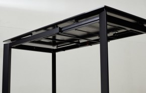 Стол CORNER 120 MATT BLACK MARBLE SOLID CERAMIC / BLACK, ®DISAUR в Менделеевске - mendeleevsk.mebel24.online | фото 2