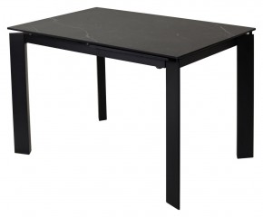 Стол CORNER 120 MATT BLACK MARBLE SOLID CERAMIC / BLACK, ®DISAUR в Менделеевске - mendeleevsk.mebel24.online | фото 8