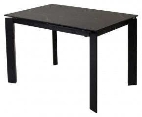Стол CORNER 120 MATT BLACK MARBLE SOLID CERAMIC / BLACK, ®DISAUR в Менделеевске - mendeleevsk.mebel24.online | фото 9